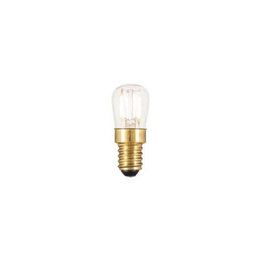 LAMPE TUBE POIRE FILAMENT LED E14 2700K 1W 120LM