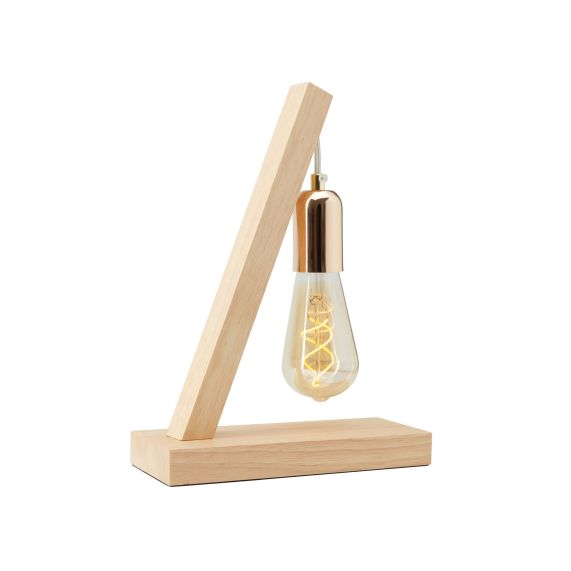 Axel - Luminaire en bois Douille E27 40W max