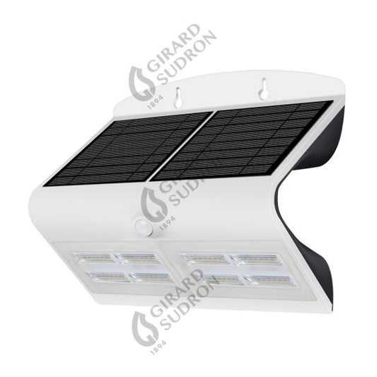 BUTTERFLY - PROJECTEUR SOLAIRE LED BLANC DÉTECTEUR PRÉSENCE IP65 400