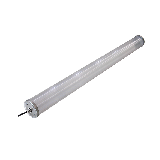 Sinope - Réglette étanche LED IP68 Ø100x1217 50W 4000K 7000lm 120° PC Clair Acier Inox 316L