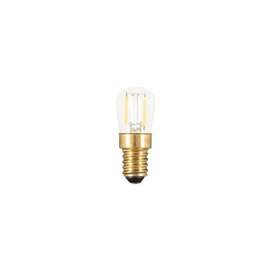 LAMPE TUBE POIRE FILAMENT LED  E14 2700K 1W 120LM