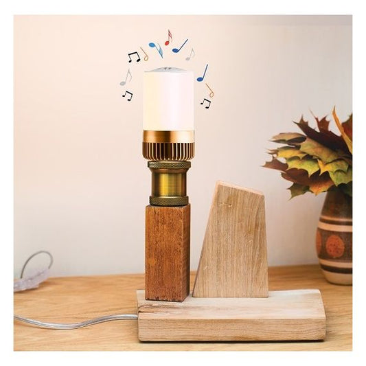 Ampoule Haut parleur SPEAKER LED 4,5W E27 400>460LM - COULEUR OR ROSE